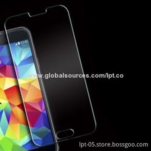 Premium Anti-fingerprint HD Clear 0.3mm Glass Screen Protector Film for Samsung Galaxy S5